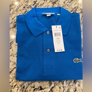 Lacoste Classic Fit Polo in Vibrant Blue